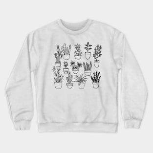 Potted Plants Crewneck Sweatshirt